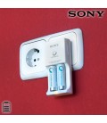 Chargeur de Piles Sony Ni-MHAA/AAA 1000 mAh