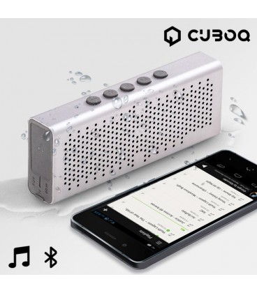Enceinte Bluetooth Waterproof CuboQ Metal