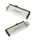 Clé USB et Micro USB INTENSO 3523460 8 GB Argent