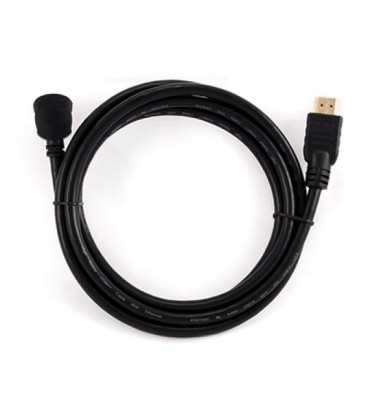 Câble HDMI iggual PSICC-HDMI490- V 1.4 90º 1,8 m Noir