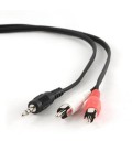 Câble Audio Jack (3,5 mm) vers 2 RCA iggual IGG312759 2,5 m