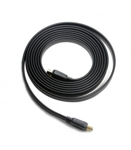 Câble HDMI iggual IGG312476 1 m Plat