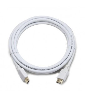 Câble HDMI avec Ethernet iggual IGG312445 1 m Blanc