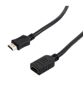 Câble HDMI avec Ethernet iggual IGG312414 4,5 m Noir