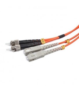 Câble Fibre Optique Duplex Multimode iggual IGG311486 ST / SC 2 m