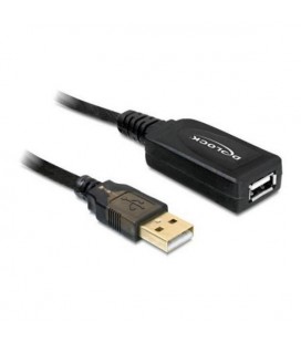 Câble de Rallonge DELOCK 82689 USB 2.0 15 m