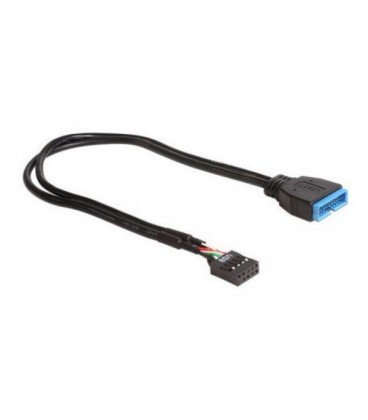 Câble USB DELOCK 83281 30 cm Noir