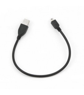 Câble USB 2.0 A vers Mini USB B iggual IGG312025 0,3 m Noir