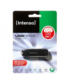 Clé USB INTENSO 3533490 USB 3.0 64 GB Noir