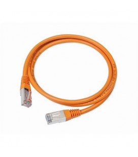 Câble Catégorie 5e FTP iggual IGG310342 0,5 m Orange