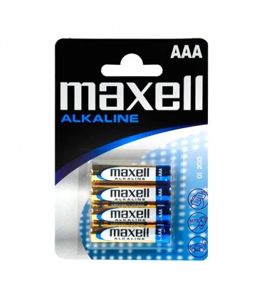 Piles Alcalines Maxell LR03-MN2400 AAA 1,5 V