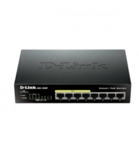 Switch D-Link DGS-1008P 8 p 10 / 100 / 1000 Mbps