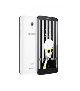 Téléphone portable Alcatel Pop 4 PLUS 5.5"" 4G 16 GB Quad Core Blanc