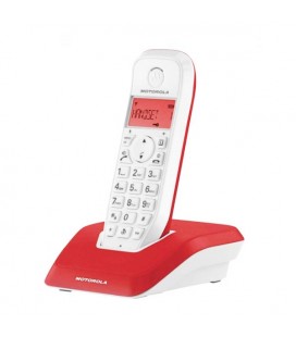 Téléphone Sans Fil Motorola S1201 Rouge
