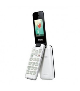 Téléphone portable Alcatel 2051D 2.4"" 2G 8 MB Blanc