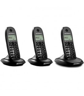 Téléphone Sans Fil Motorola C1003 (3 pcs) Noir