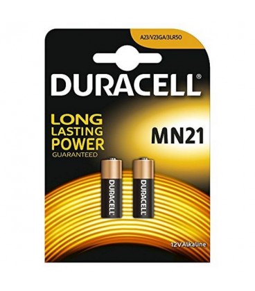 Piles Alcalines DURACELL Security DRB212 MN21 12V 1.5W (2 pcs)