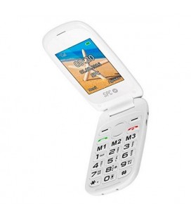 Téléphone Portable SPC Harmony 2304B Bluetooth FM Blanc