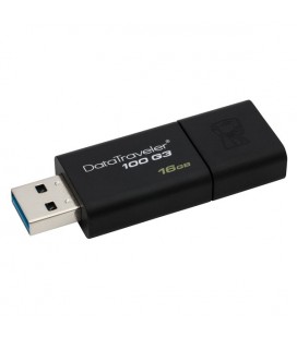 Pendrive Kingston Data Traveler 100 G3 16 GB USB 3.0 Noir