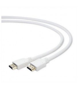 Câble HDMI avec Ethernet iggual IGG312452 3 m Mâle vers Mâle Blanc