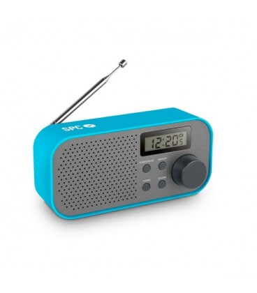 Radio transistor SPC Frosty 4570A FM/AM LCD Bleu Gris