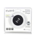 Chargeur sans fil Ewent EW1190 5W Transparent Noir