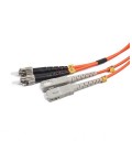 Câble Fibre Optique Duplex Multimode iggual ANEAHE0233 IGG311479 ST / SC 5 m