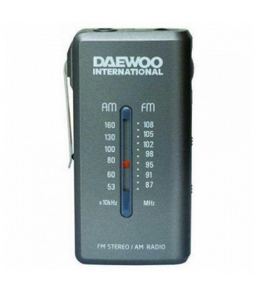 Radio Transistor Daewoo DRP-9 AM FM Gris