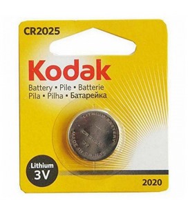 Pile Bouton au Lithium Kodak KCR 2025 3 V Argent