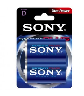 Pile Alcaline Sony AM1-B2D AM1-B2D 1,5 V (2 pcs) Bleu