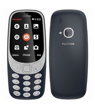 Téléphone Portable Nokia 3310 2,4"" TFT Radio FM Bluetooth 1200 mAh Bleu