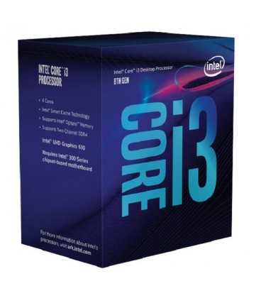 Processeur Intel Intel® Core™ i3-8100 Processor BX80684I38100 Intel Core i3 8100 3,6 Ghz 6 MB LGA 1151 BOX