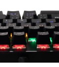 Clavier pour jeu Tacens MK4R USB RGB SWITCH Rouge Noir