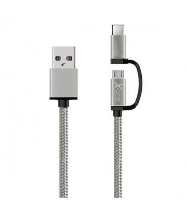 Câble USB vers Micro USB et USB C Ref. 101141
