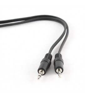 Câble Audio Jack (3,5 mm) iggual AISCCI0201 IGG312865 Noir