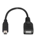 Câble USB 2.0 A vers Micro USB B NANOCABLE 10.01.3800 15 cm Noir