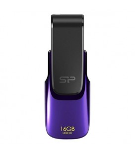 Clé USB Silicon Power B31 16 GB Noir Pourpre