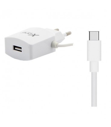 Chargeur mural Ref. 137720 USB 2.1 Blanc