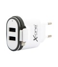 Chargeur mural Ref. 137799 2 x USB 2.1 Cable Lightning Blanc