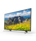 TV intelligente Sony KD43XF7596 43"" 4K HDR LCD LED Android Noir Argenté