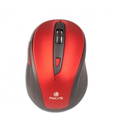 Souris sans-fil NGS EVOMUTERED Plug and play Rouge