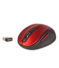 Souris sans-fil NGS EVOMUTERED Plug and play Rouge
