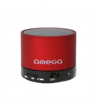 Haut-parleurs bluetooth Omega OG47R 3W Rouge