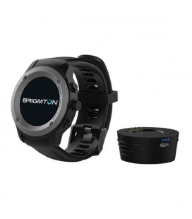 Montre intelligente BRIGMTON BWATCH-100GPS-N 1,3"" LCD Bluetooth Noir