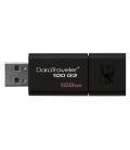 Clé USB Kingston DT100G3 128 GB Noir