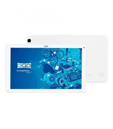 Tablette 3GO GT10K3IPS 10,1"" Quad Core 1 GB RAM 16 GB Blanc