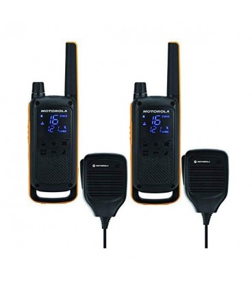 Talkie-walkie Motorola T82 Extreme RSM (2 Pcs) Noir Jaune