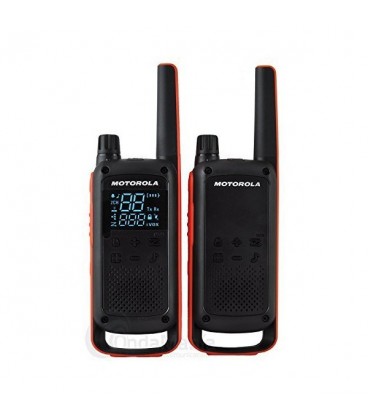 Talkie-walkie Motorola T82 (2 Pcs) Noir Jaune