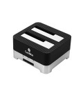 Boîtier Externe CoolBox COO-DUPLICAT2 2,5""-3,5"" SATA USB 3.0 Noir Blanc