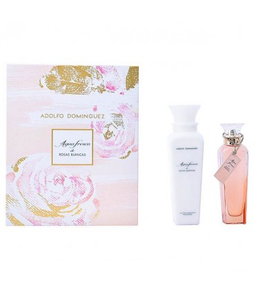 Set de Parfum Femme Agua Fresca Rosas Blancas Adolfo Dominguez (2 pcs)